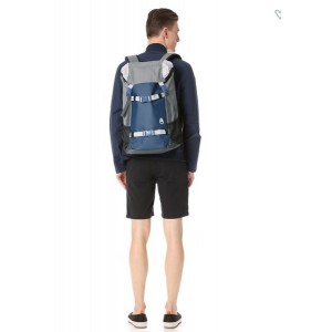 [加$150多1件] - Nixon LandLord Backpack - WHITE /NAVY